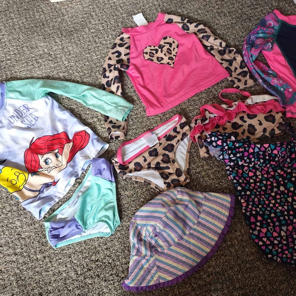Lot of 2t 3t swim wear toddler girls
